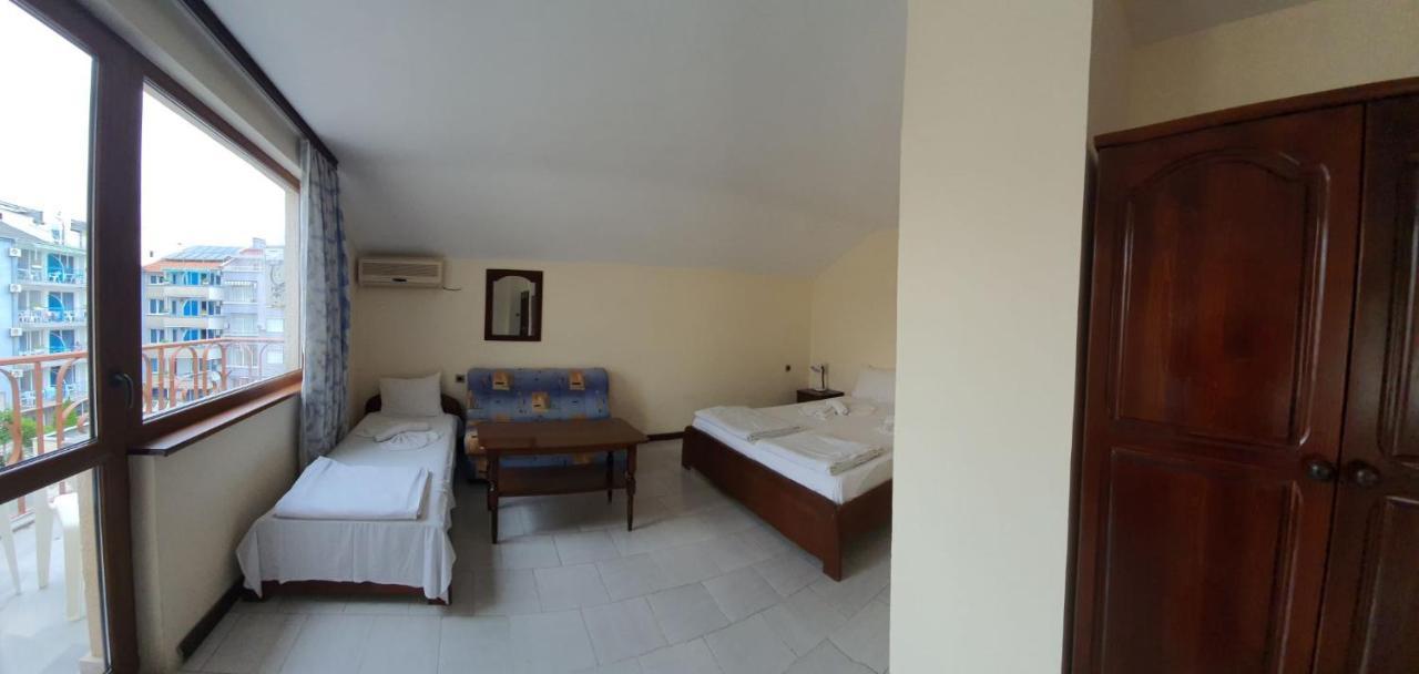 Lazur Hotel Ravda Bagian luar foto